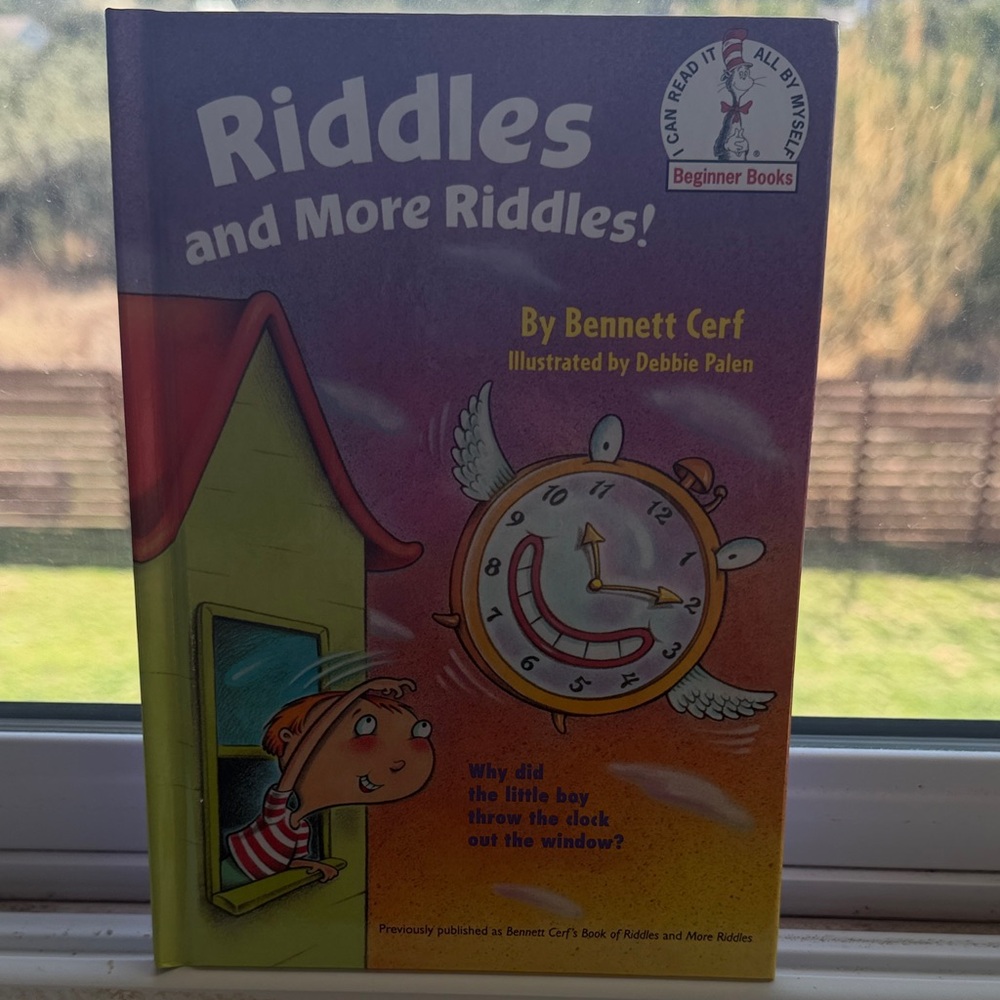 Colorful Riddles Book for Kids